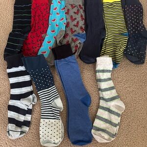 Assorted Men's Patterned Socks